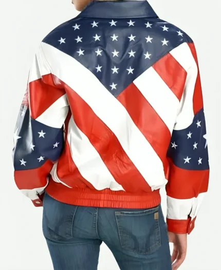 Beyonce Michael Hoban American Flag Jacket For Sale