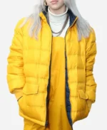 Billie-Eilish-Yellow-Oversized-Puffer-Jacket