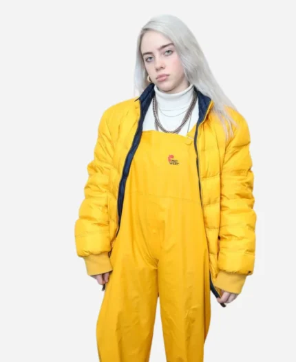 Billie-Eilish-Yellow-Puffer-Jacket-For-Sale