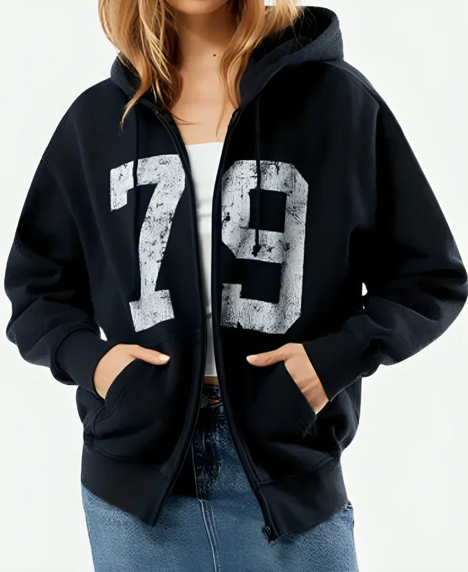 Black Pacsun 79 Hoodie Black Pacsun 79 Hoodie