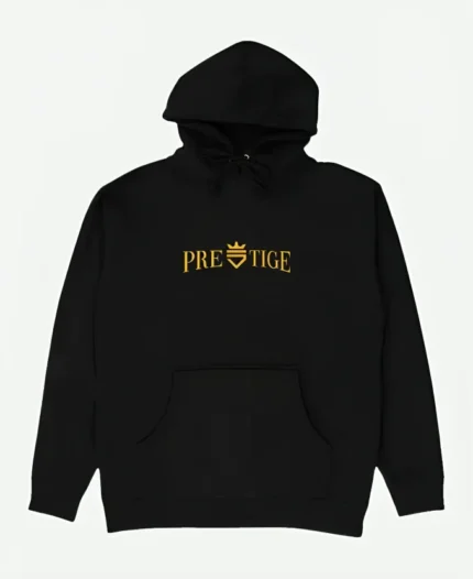 Black Prestige Pullover Hoodie