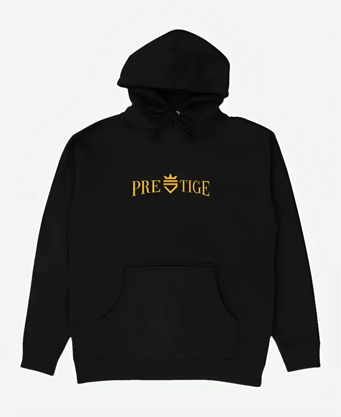 Black Prestige Pullover Hoodie Black Prestige Pullover Hoodie