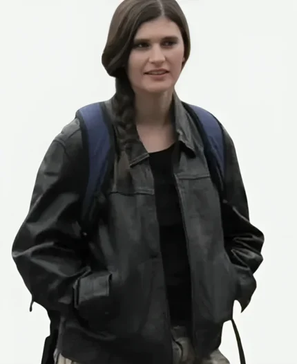 Black Zone Andrea Fantauzzi Black Leather Jacket