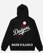 Born x Raised LA Dodgers Trademark Black Hoodie
