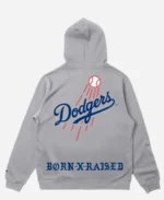 Born x Raised LA Dodgers Trademark Grey Hoodie