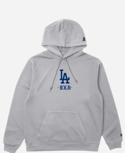 Born x Raised LA Dodgers Trademark Grey Pullover Hoodie