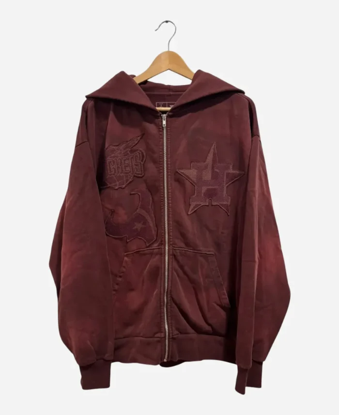 Cactus Jack All League Travis Scott Red Hoodie