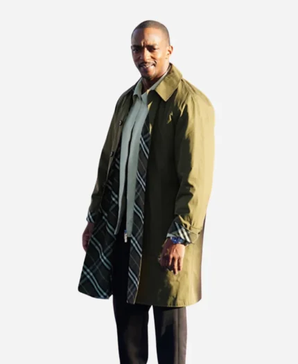 Captain America Brave New World Anthony Mackie Brown Coat