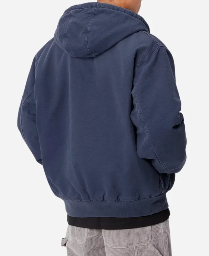 Carhartt Navy Blue Hooded Jacket