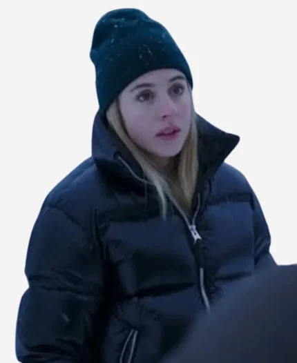 Carla Sehn The Åre Murders Black Puffer Jacket