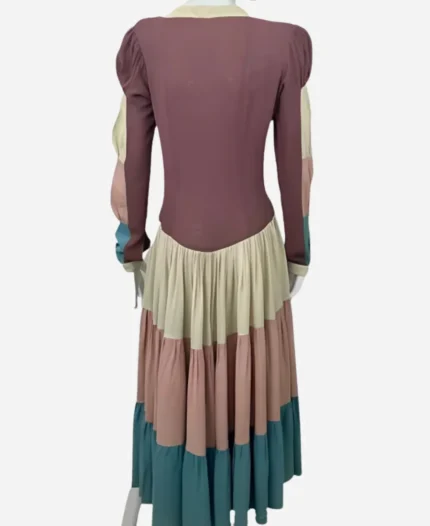 Carrie Bradshaw And Just Like That S03 Midi Dress