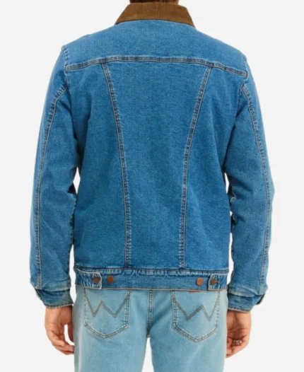 Charlie Heaton Stranger Things S5 Blue Denim Jacket