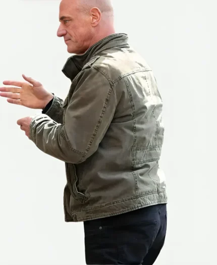 Christopher-Meloni-Law-Order-Organized-Crime-Season-02-Green-Cotton-Jacket