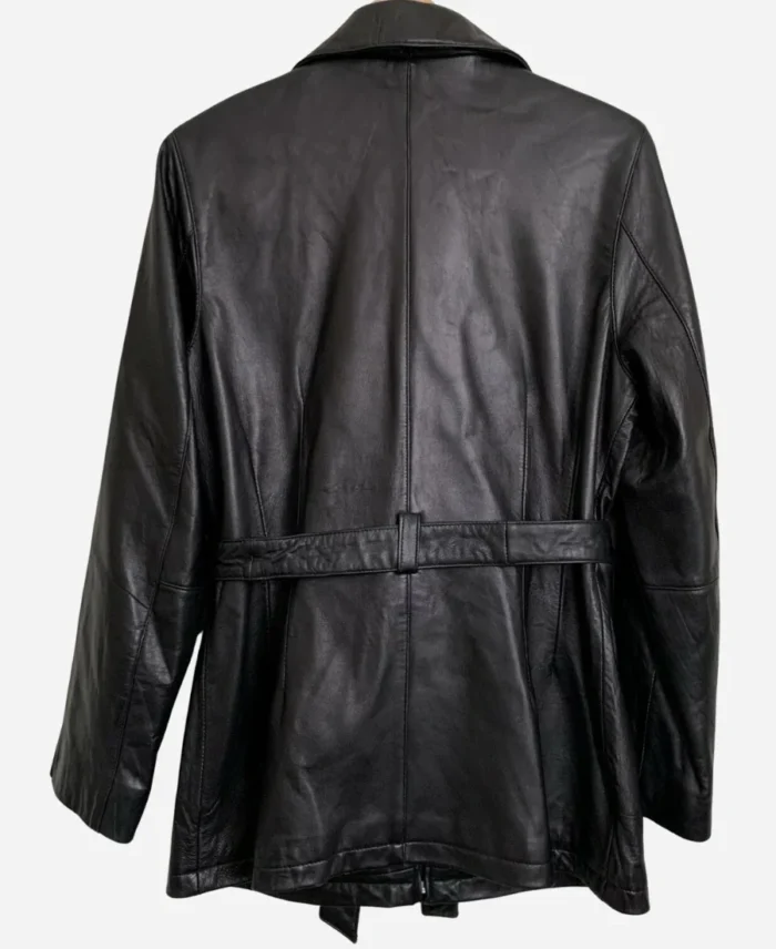 Colebrook Black Leather Jacket