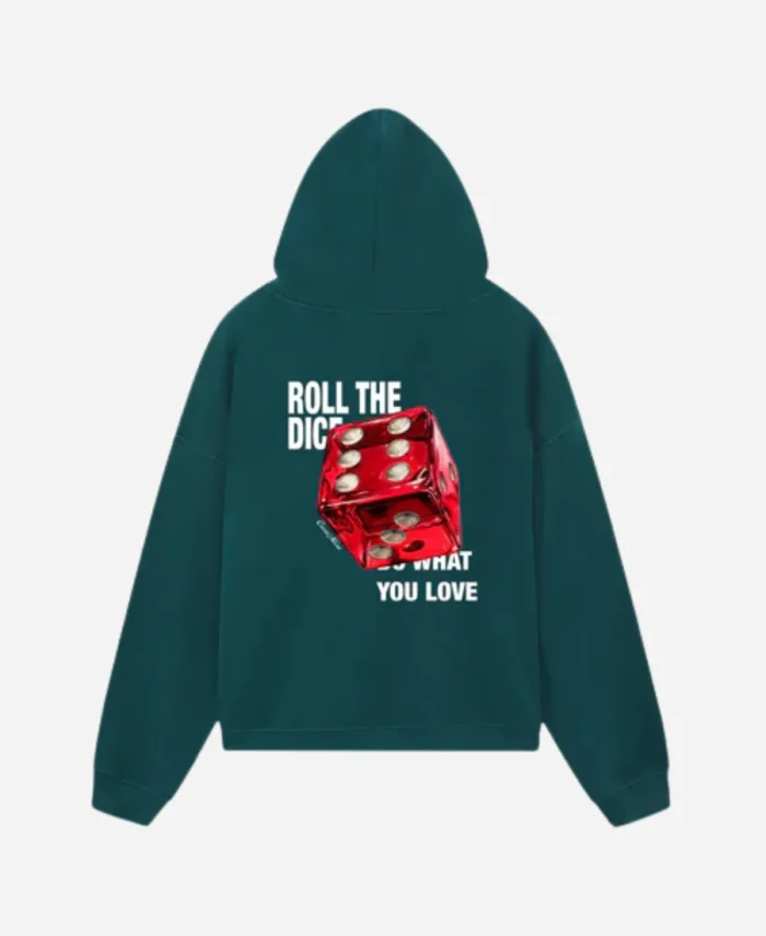 Coramisa Dice Green Hoodie