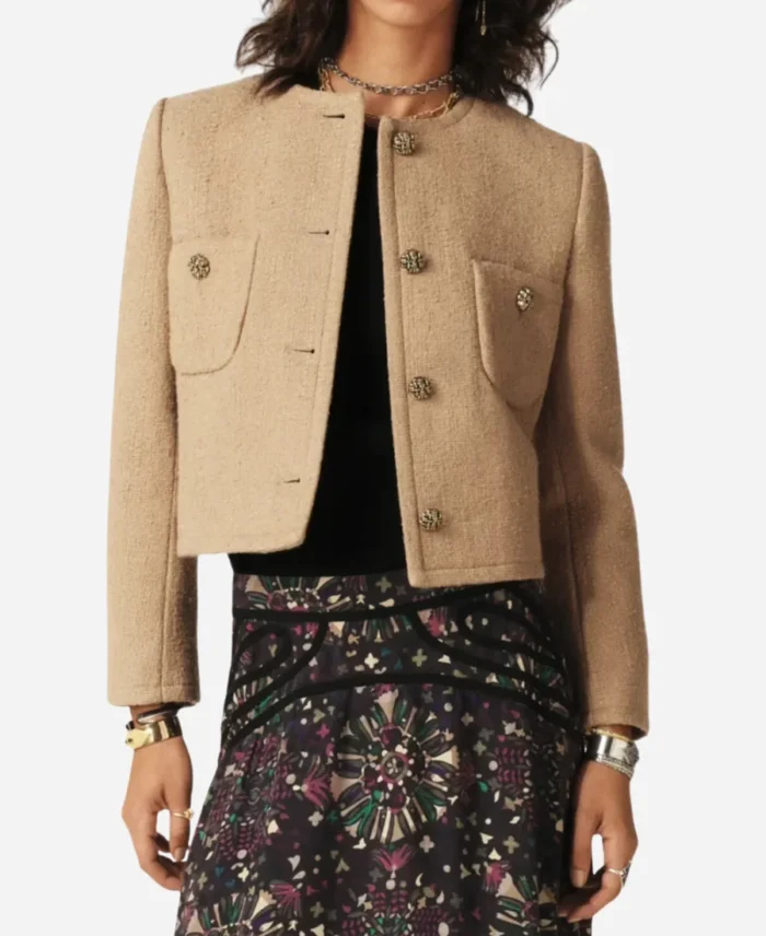Danielle Campbell The Waterfront Cropped Jacket