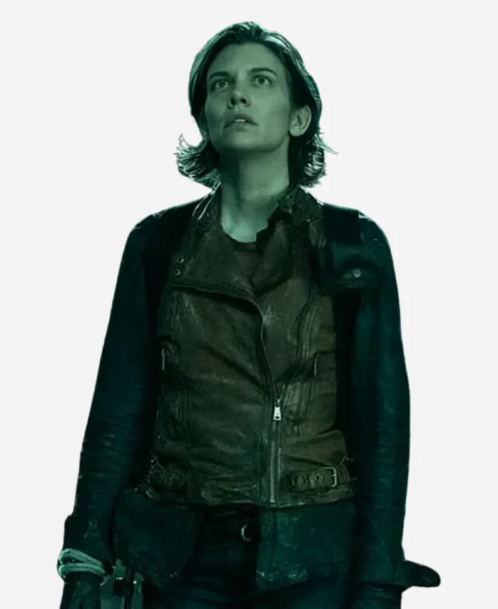 Dead-City-Maggie-Greene-Brown-Leather-Vest