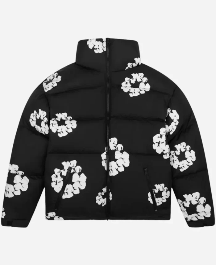 Denim Tears Black Puffer Jacket