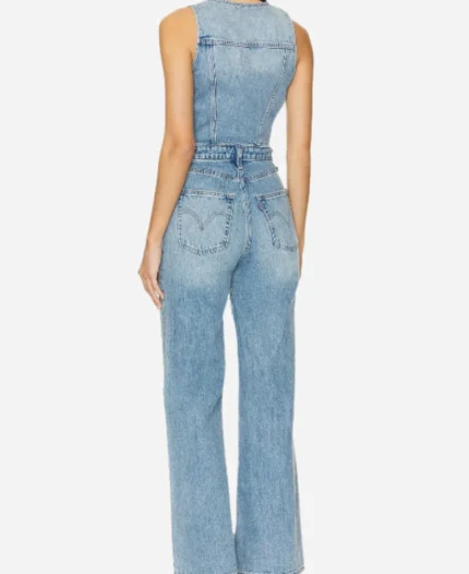 Down Home Fab Chelsea DeBoer Blue Denim Jumpsuit