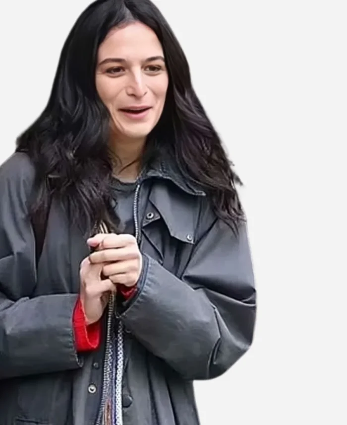 Dying for Sex 2025 Jenny Slate Grey Jacket