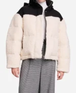 Dylan Dreyer The Today Show Shearling Puffer Jacket