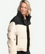 Dylan Dreyer The Today Show Shearling Puffer Jacket For Sale