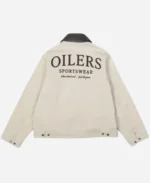 Edmonton Oilers 2025 Cream Utilitarian Jacket
