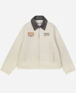 Edmonton Oilers 2025 Utilitarian Cream Jacket