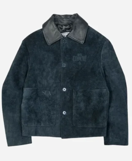 Edmonton Oilers Est 1979 Suede Jacket