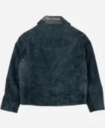 Edmonton Oilers Est 1979 Suede Leather Jacket