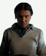 Eleven Stranger Things S05 Grey Sweatshirt