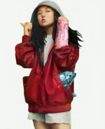 Ella Jay Basco Birds of Prey Bomber Jacket