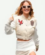 Elvis Duran Show Rita Ora Varsity Jacket