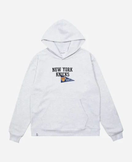Enjoy Basketball x New York Knicks Grey Hoodie