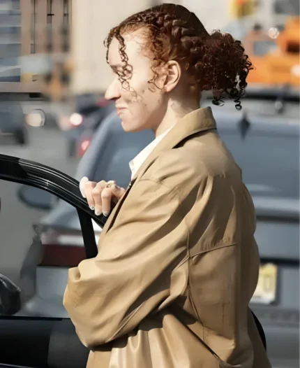 Erin Kellyman Eleanor The Great 2025 Brown Coat