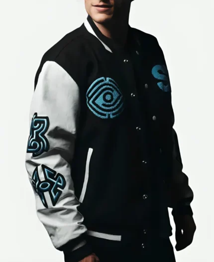 Eternal Spiritbox Black Varsity Jacket