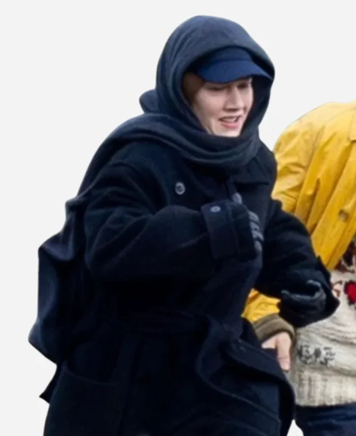 Eva Stratt Movie Project Hail Mary 2026 Sandra Hüller Black Wool Coat