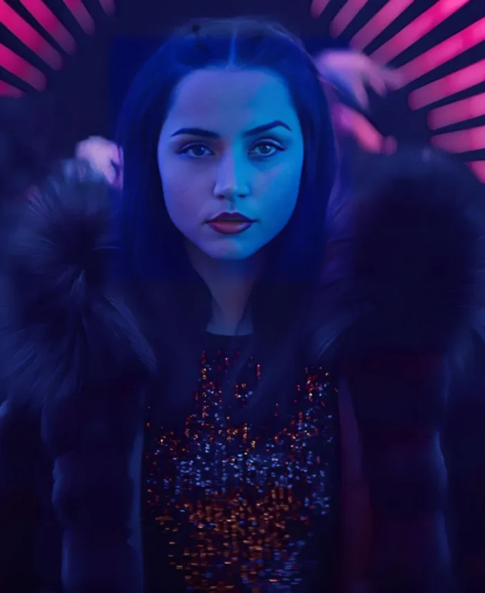 Eve-Movie-Ballerina-Ana-de-Armas-Black-Fur-Jacket