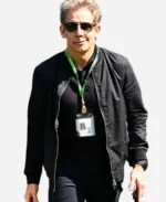 F1-Grand-Prix-of-Canada-Event-Ben-Stiller-Black-Bomber-Jacket