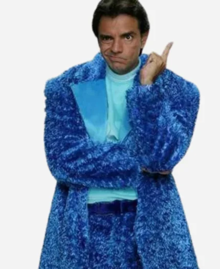 Familia Ludovico P. Luche Blue Fur Suit