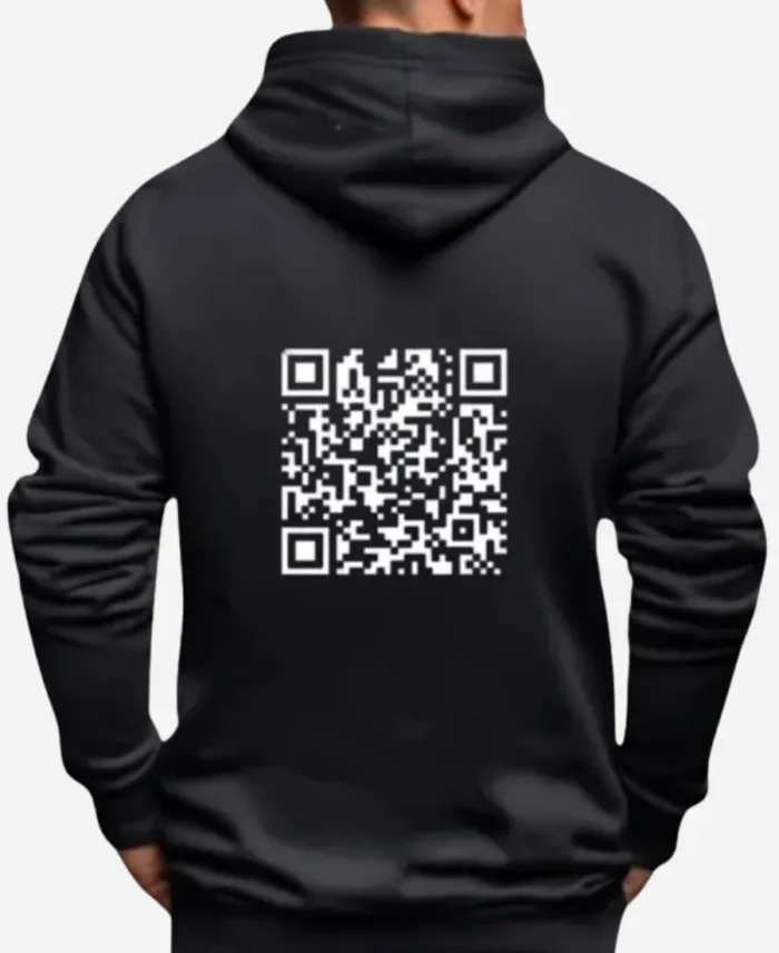 Fk You' QR Code Hoodie