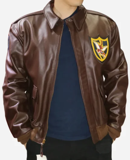 Flying Tigers A-2 Fighter Leather Jacket