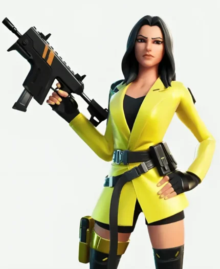 Fortnite Yellow Leather Jacket