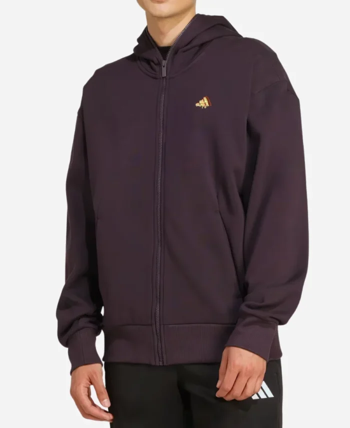 Fortnite x Adidas Zip Pullover Purple Hoodie