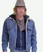 Frank Gallagher TV Series Shameless William H. Macy Blue Denim Jacket