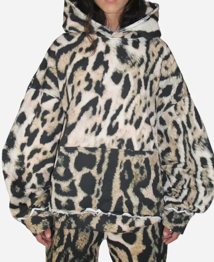French Terry The Leopard Hoodie