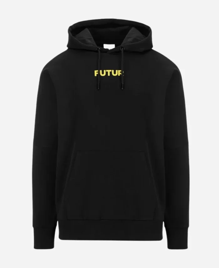Futur Kappa Black Pullover Hoodie For Sale