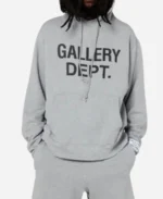 Gallery Dept Grey Hoodie
