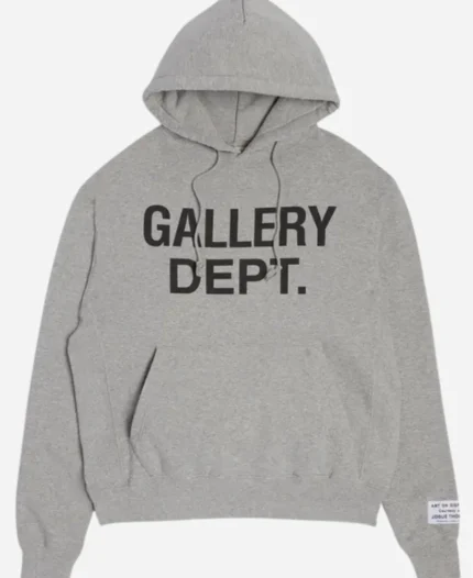 Gallery Dept Grey Hoodie For Sale