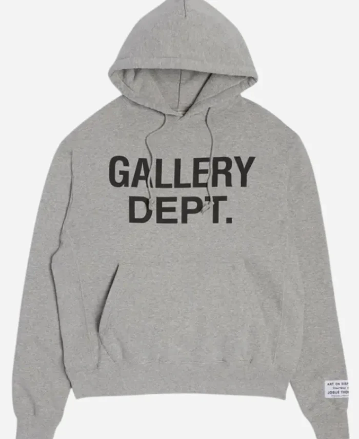 Gallery Dept Grey Hoodie For Sale